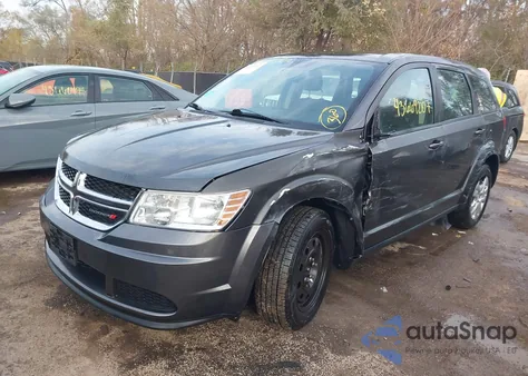 2015 Dodge Journey American Value Pkg from USA, damaged, VIN 3C4PDCAB6FT753225